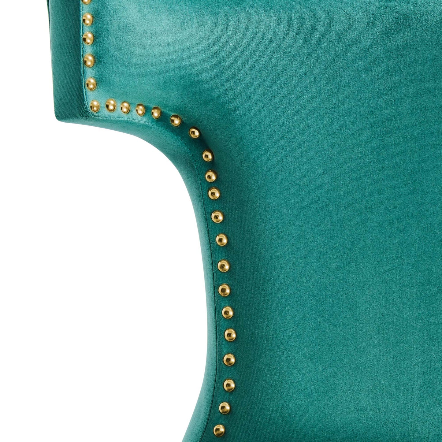 Curve Performance Velvet Dining Chairs - Set of 2