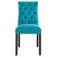Duchess Performance Velvet Dining Chairs Set of 2