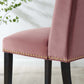 Baron Performance Velvet Dining Chairs - Set of 2