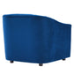 Announce Performance Velvet Channel Tufted Armchair