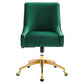 Discern Performance Velvet Office Chair