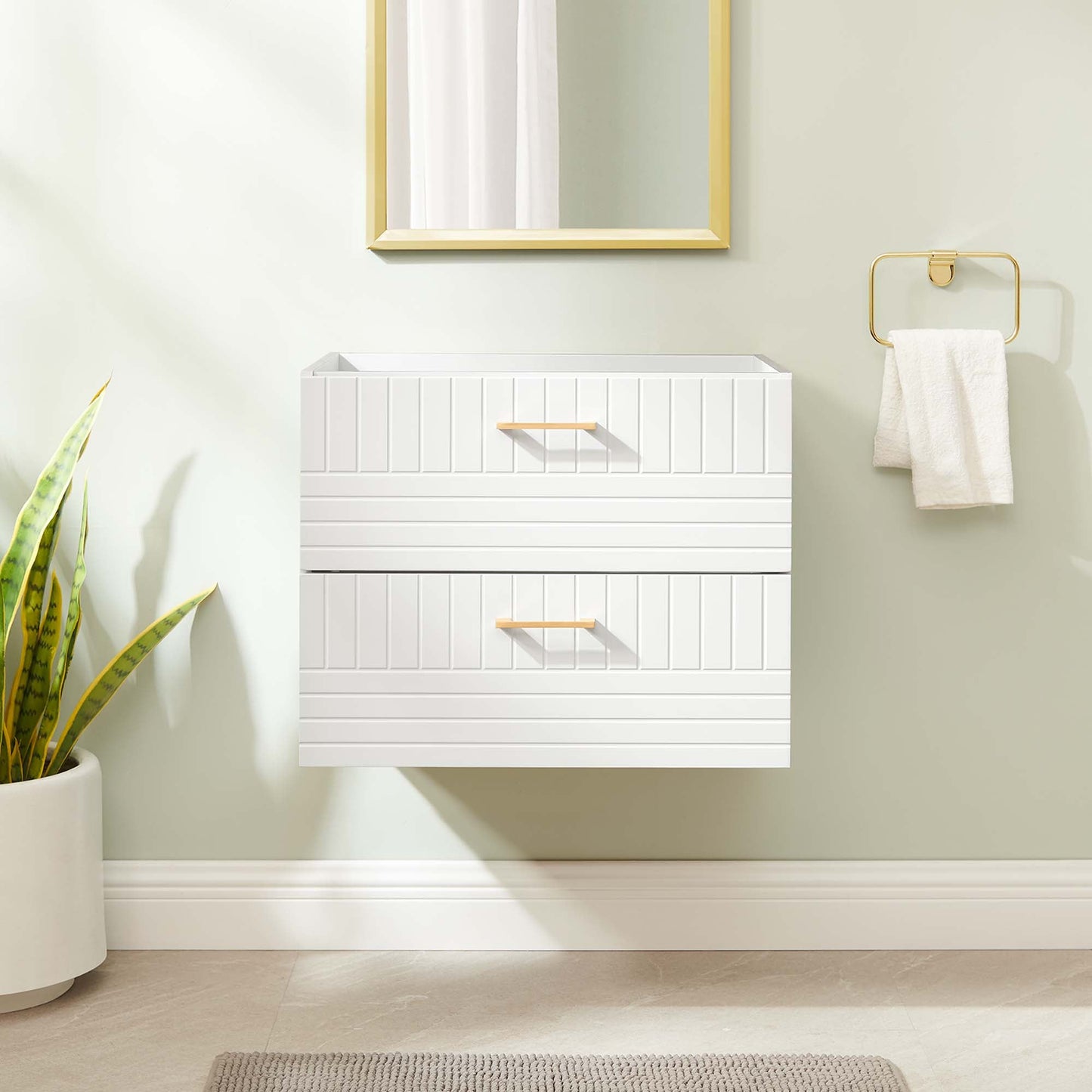 Daybreak Wall-Mount Bathroom Cabinet Basin Not Included