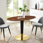 Zinque 48" Oval Dining Table
