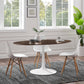 Lippa Oval Wood Dining Table