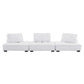 Saunter 3-Piece Tufted Fabric Fabric Sofa