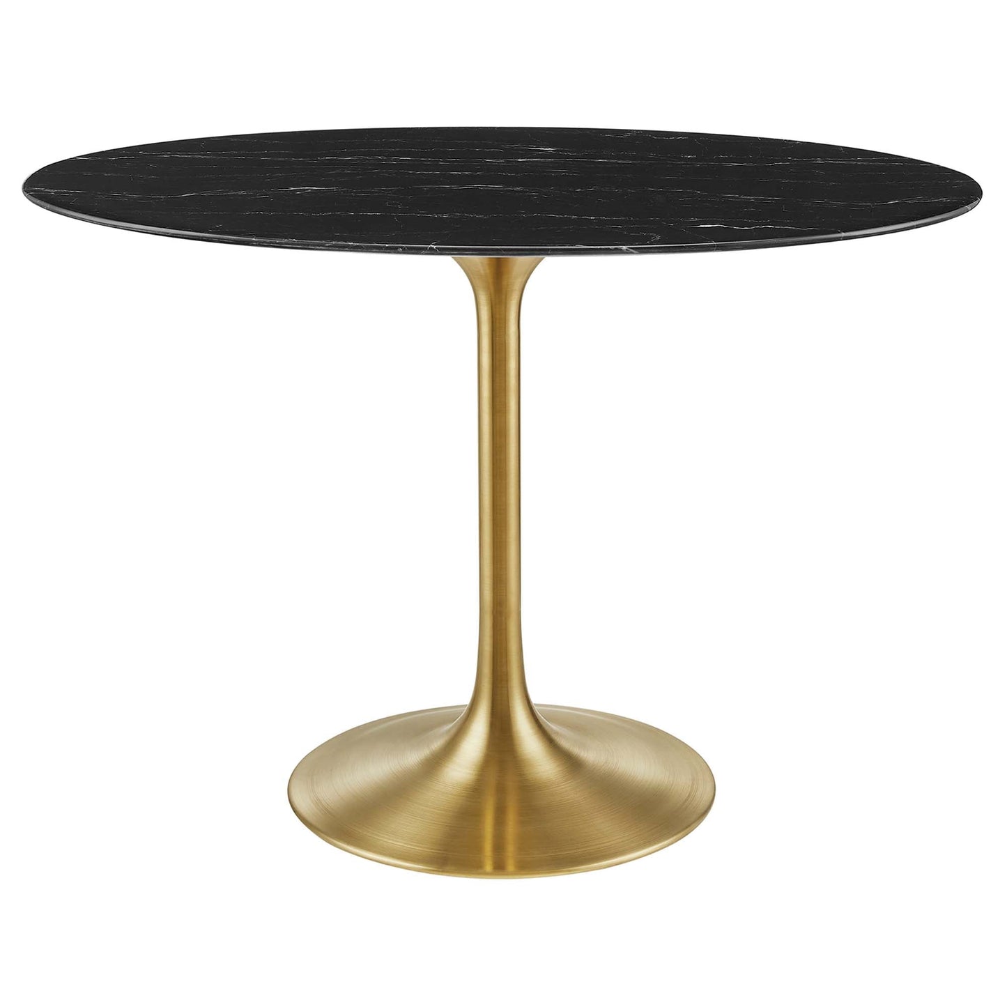 Lippa Oval Artificial Marble Dining Table