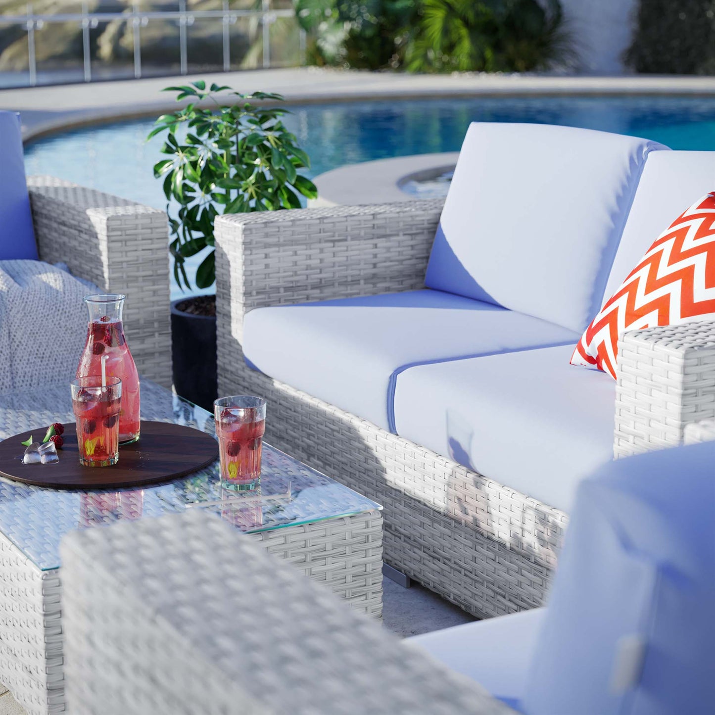 Convene 4-Piece Outdoor Patio Set