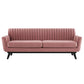 Engage Channel Tufted Performance Velvet Sofa