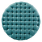 Amour Tufted Button Large Round Performance Velvet Ottoman
