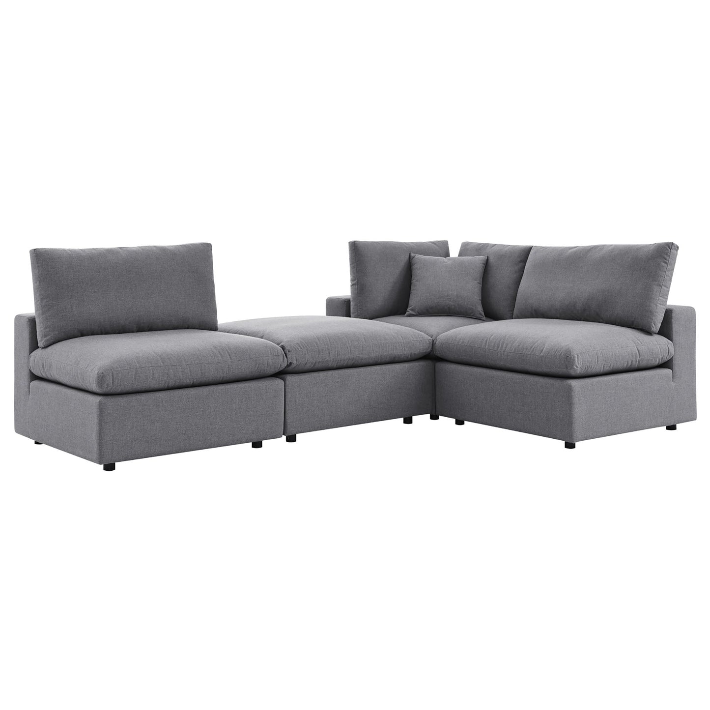 Commix 4-Piece Sunbrella® Outdoor Patio Sectional Sofa