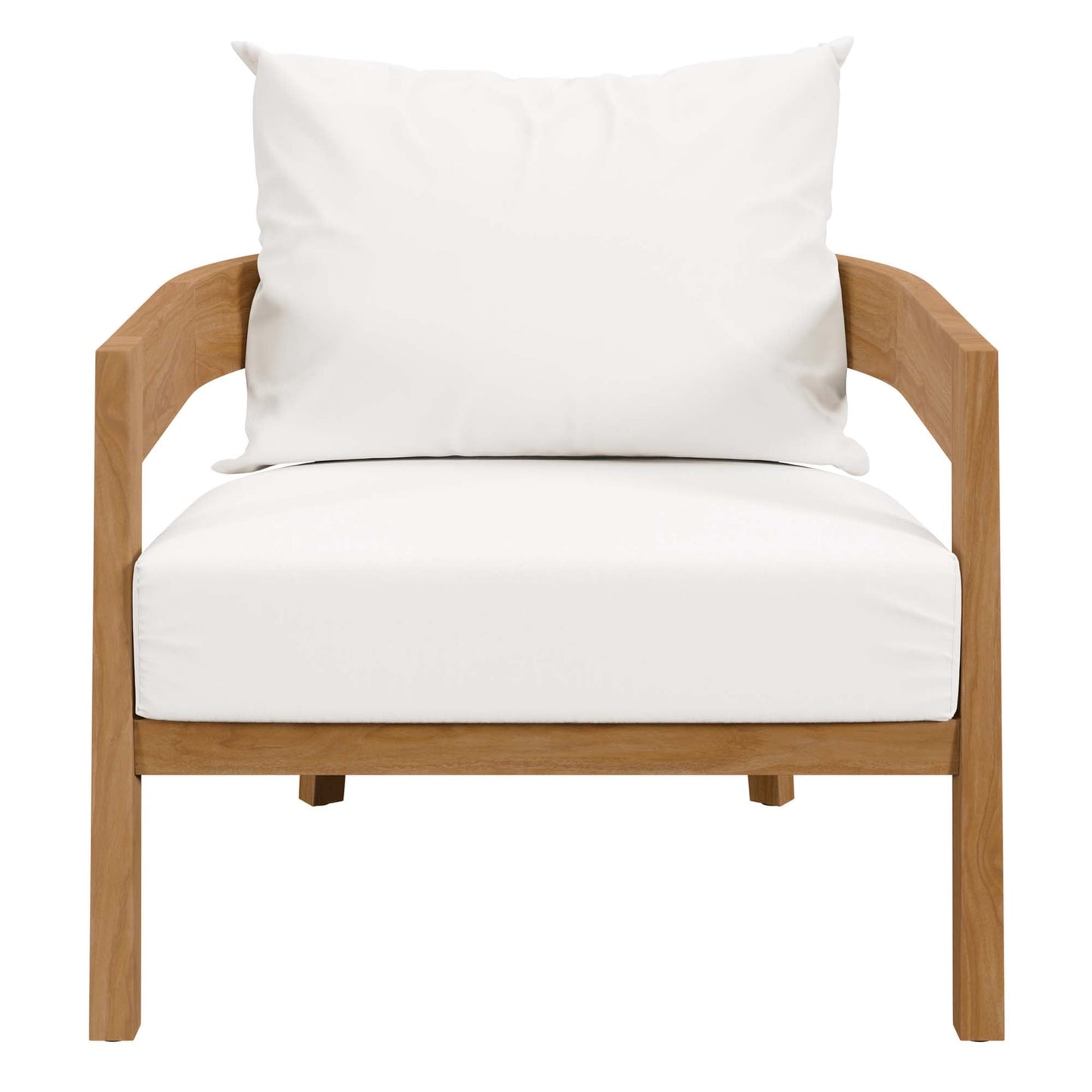 Brisbane Teak Wood Outdoor Patio Armchair