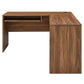 Venture L-Shaped Wood Office Desk