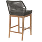 Wellspring Outdoor Patio Teak Wood Bar Stool