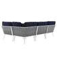 Stance Outdoor Patio Aluminum Large Sectional Sofa