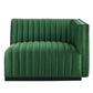 Conjure Channel Tufted Performance Velvet Loveseat