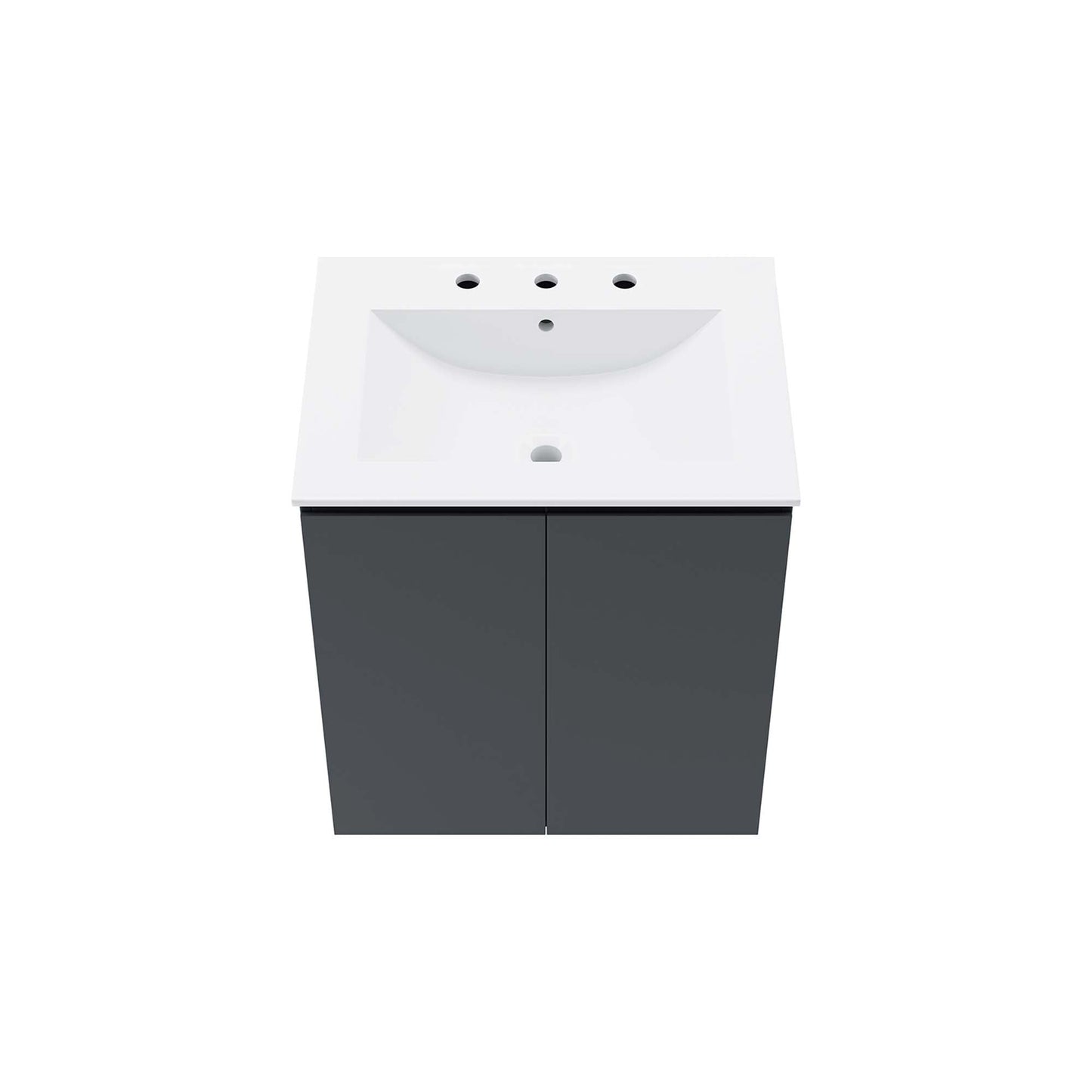 Bryn Wall-Mount Bathroom Vanity Basin Included