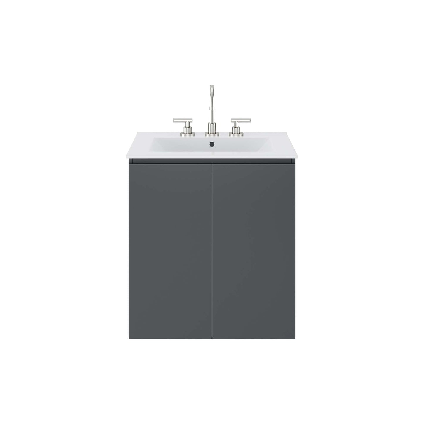 Bryn Wall-Mount Bathroom Vanity Basin Included