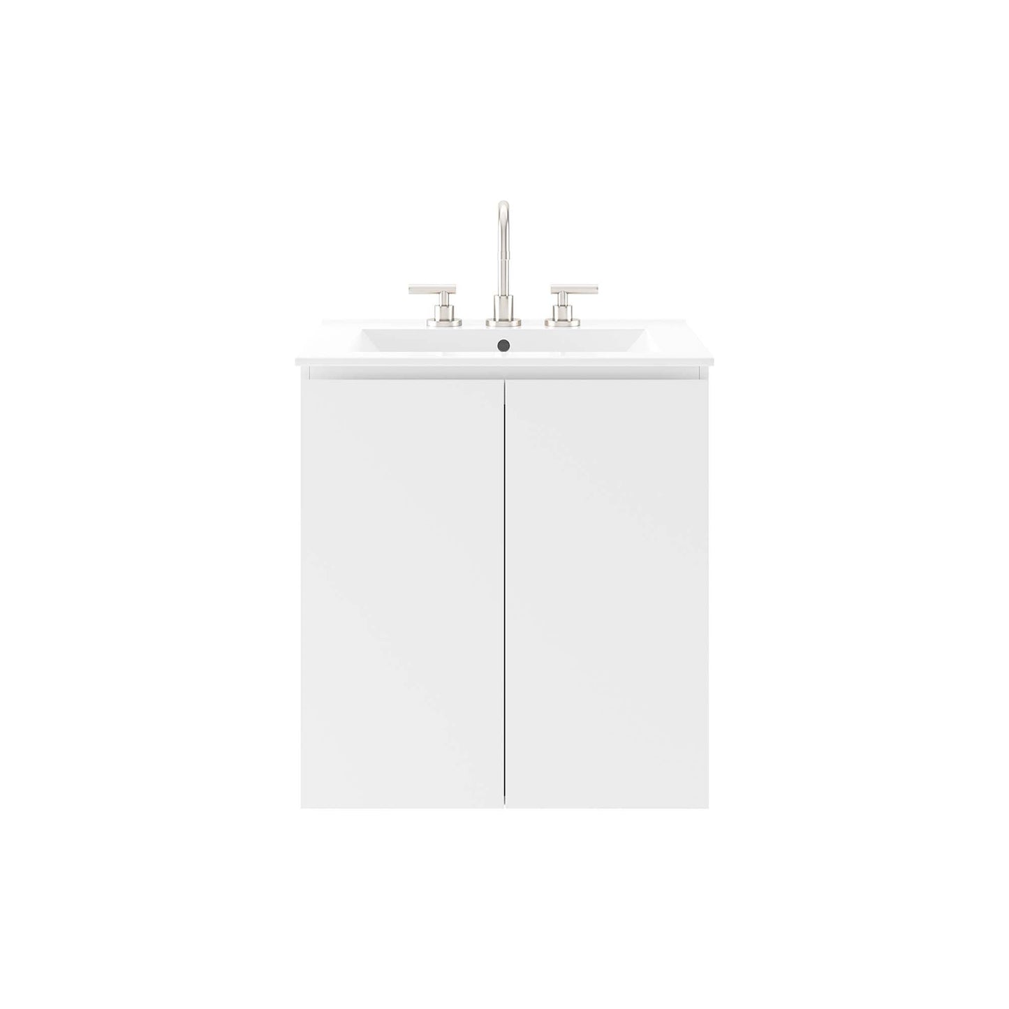 Bryn Wall-Mount Bathroom Vanity Basin Included