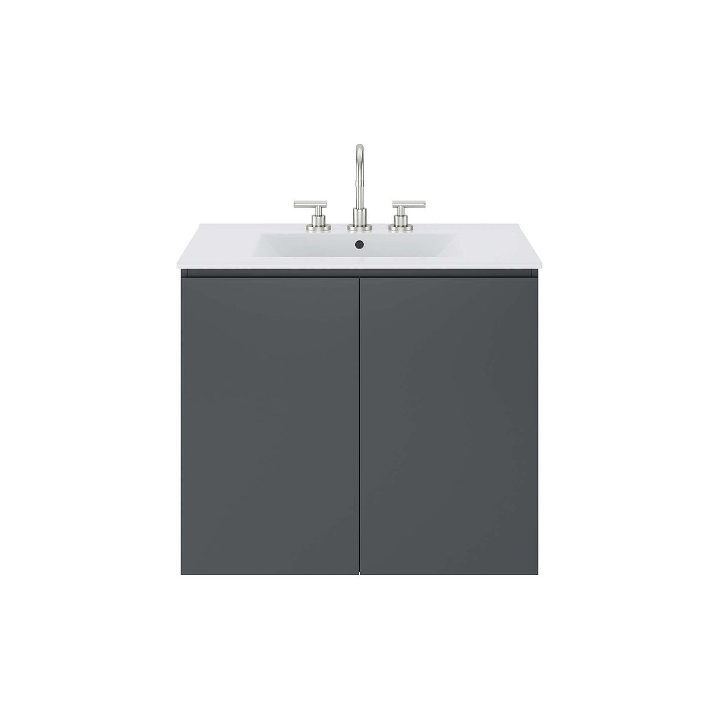 Bryn Wall-Mount Bathroom Vanity Basin Included