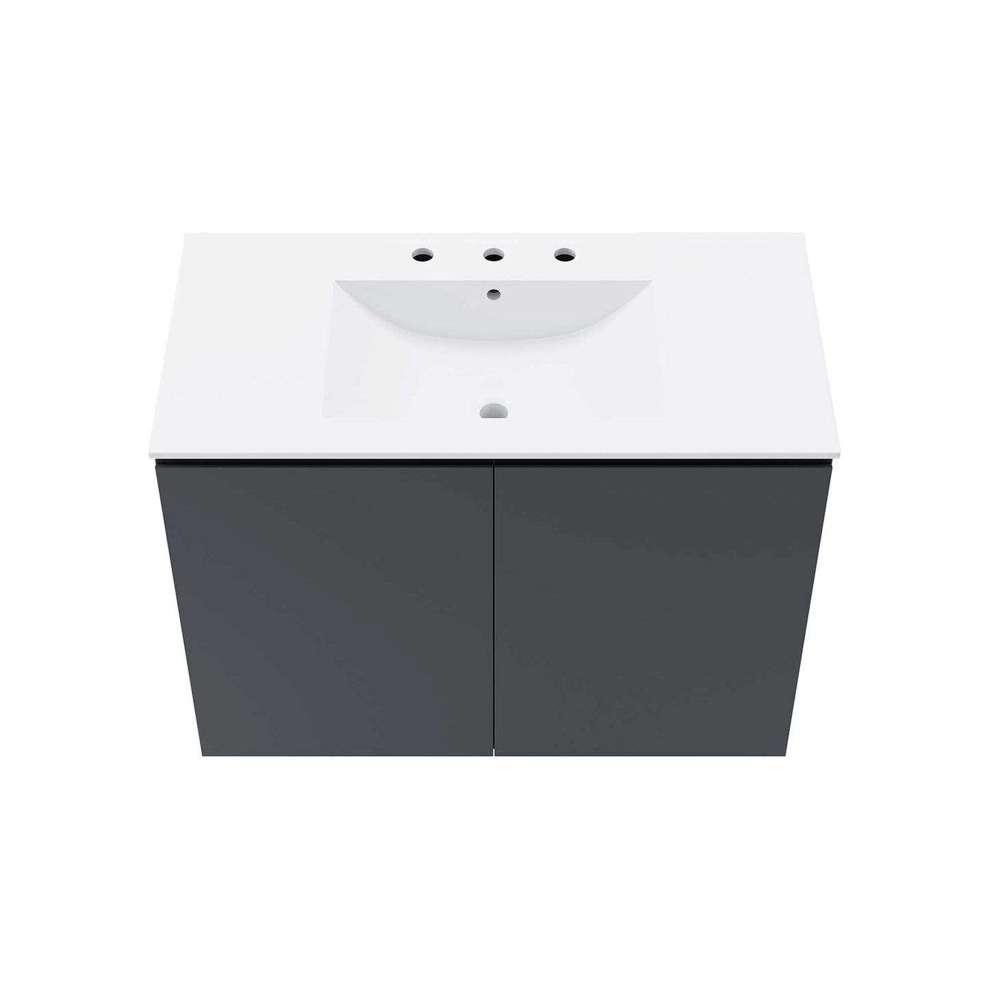 Bryn Wall-Mount Bathroom Vanity Basin Included