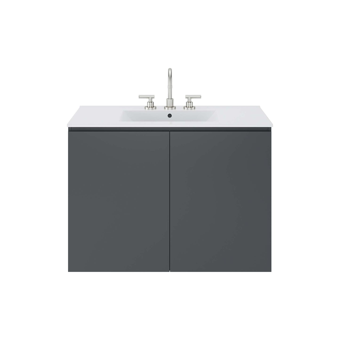 Bryn Wall-Mount Bathroom Vanity Basin Included