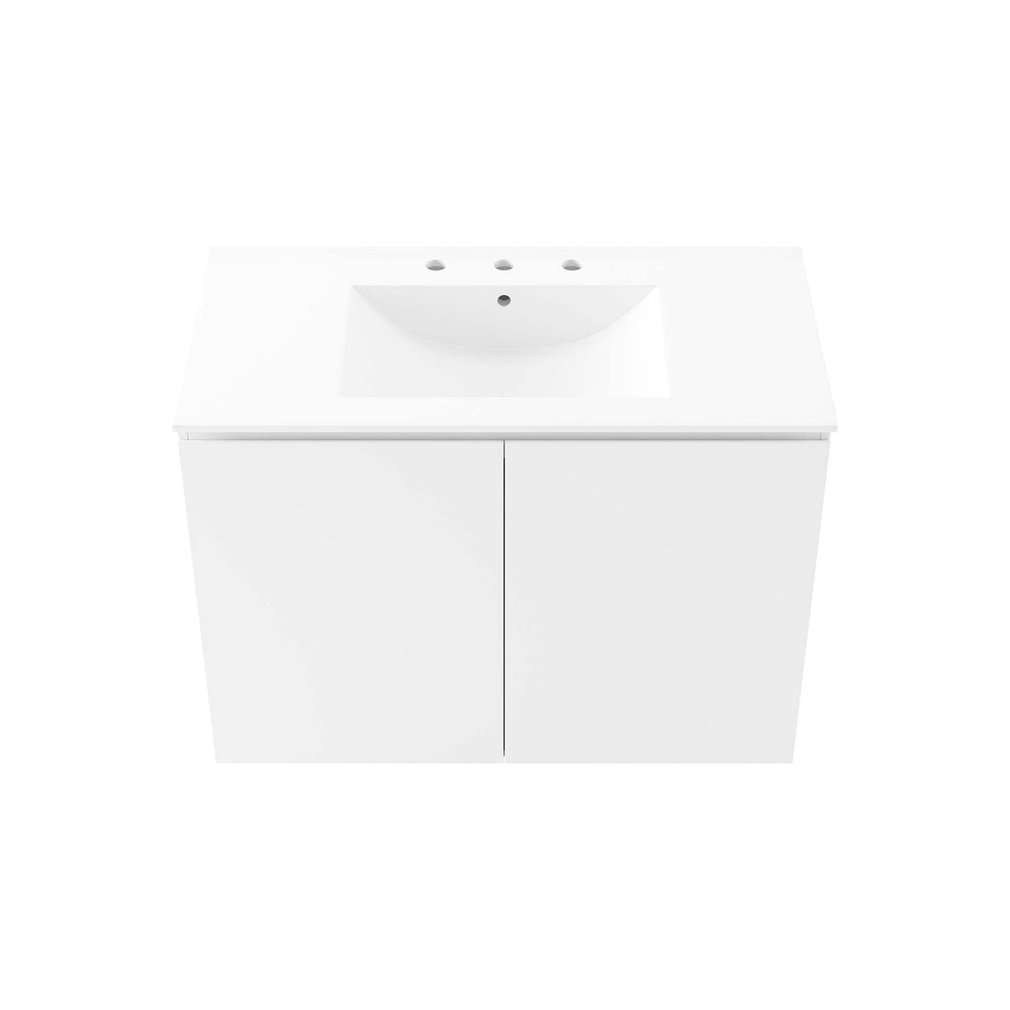Bryn Wall-Mount Bathroom Vanity Basin Included