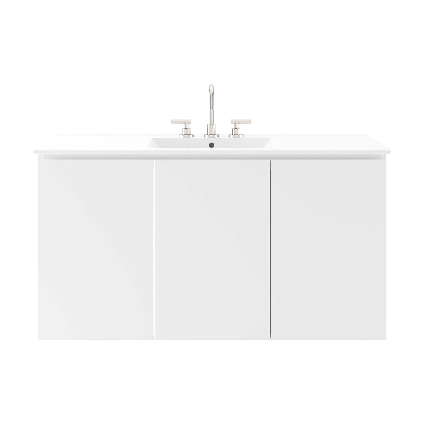 Bryn Wall-Mount Bathroom Vanity Basin Included