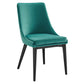 Viscount Accent Performance Velvet Dining Chairs - Set of 2