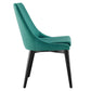 Viscount Accent Performance Velvet Dining Chairs - Set of 2
