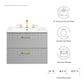 Daybreak Wall-Mount Bathroom Vanity Basin Included