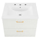 Daybreak Wall-Mount Bathroom Vanity Basin Included