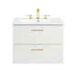 Daybreak Wall-Mount Bathroom Vanity Basin Included