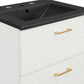 Daybreak Wall-Mount Bathroom Vanity Basin Included