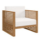 Carlsbad 3-Piece Teak Wood Outdoor Patio Outdoor Patio Set