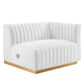 Conjure Channel Tufted Performance Velvet Loveseat