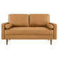 Valour Leather Loveseat