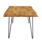 Ardor 74" Live Edge Acacia Wood Acacia Wood Dining Table