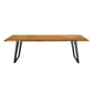 Viggo 96" Live Edge Acacia Wood Acacia Wood Dining Table