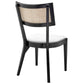 Caledonia Fabric Upholstered Wood Dining Chair Set of 2