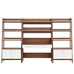 Bixby 3-Piece Wood Office Desk and Bookshelf
