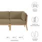 Clearwater Outdoor Patio Teak Wood Sofa