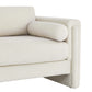 Visible Boucle Fabric Loveseat