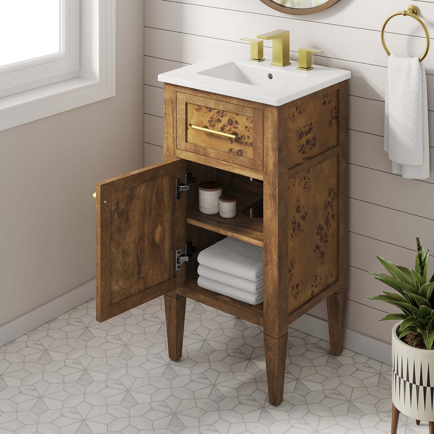 Elysian Bathroom Vanity Basin Included