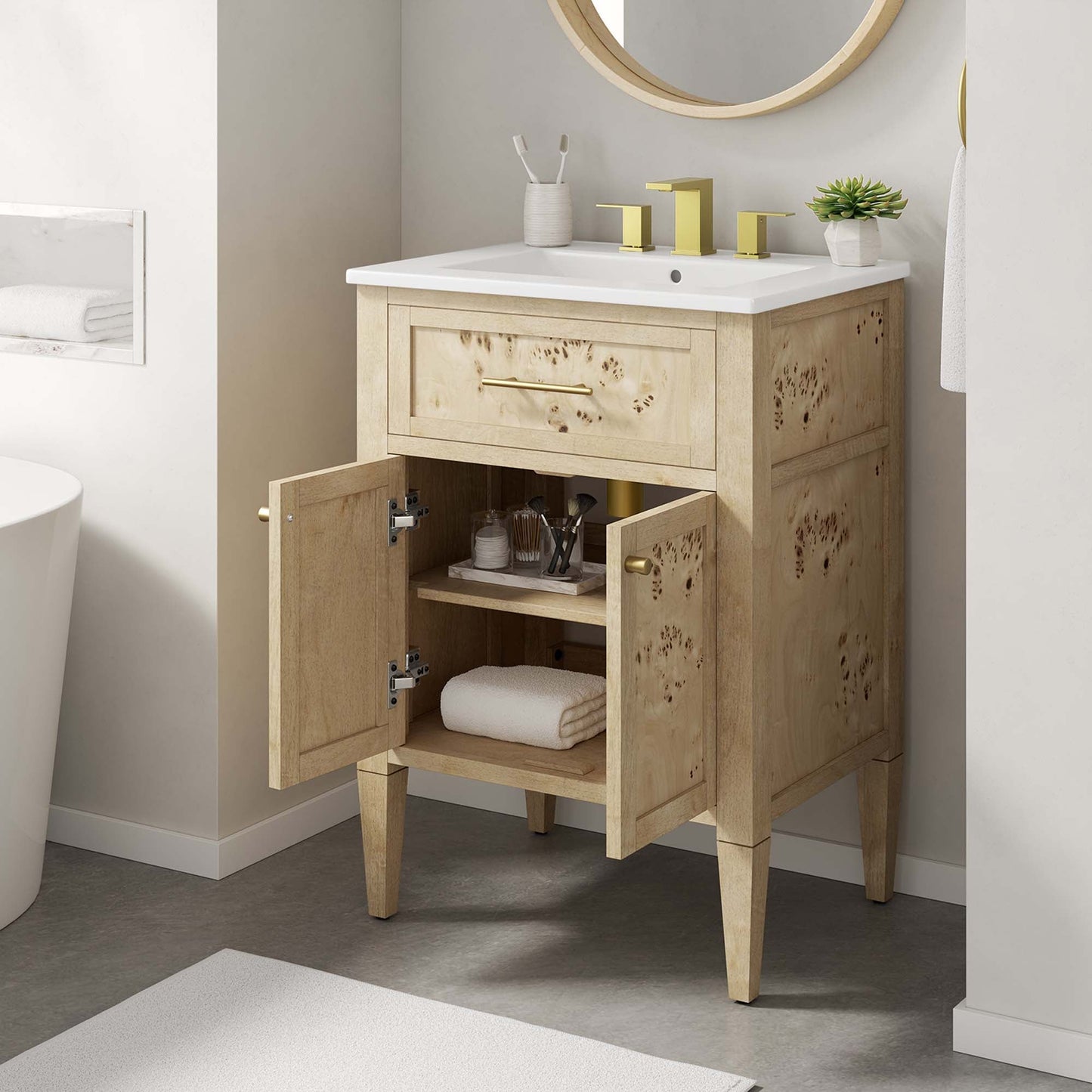 Elysian Bathroom Vanity Basin Included