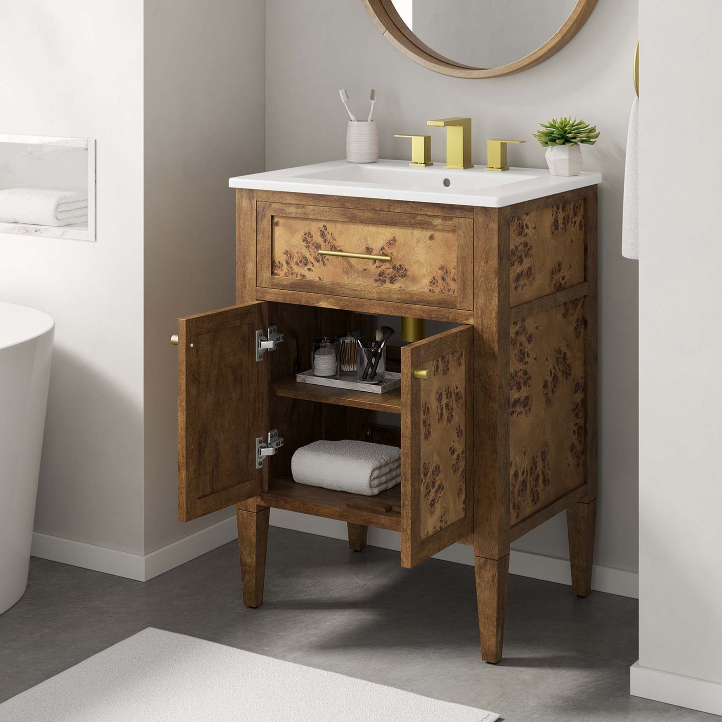 Elysian Bathroom Vanity Basin Included