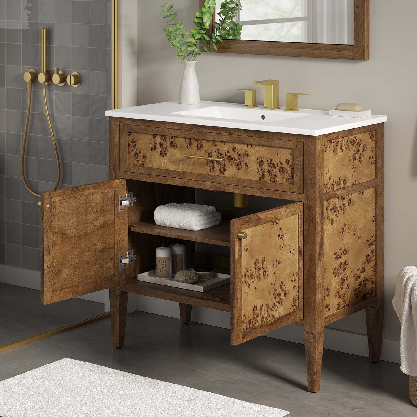 Elysian Bathroom Vanity Basin Included