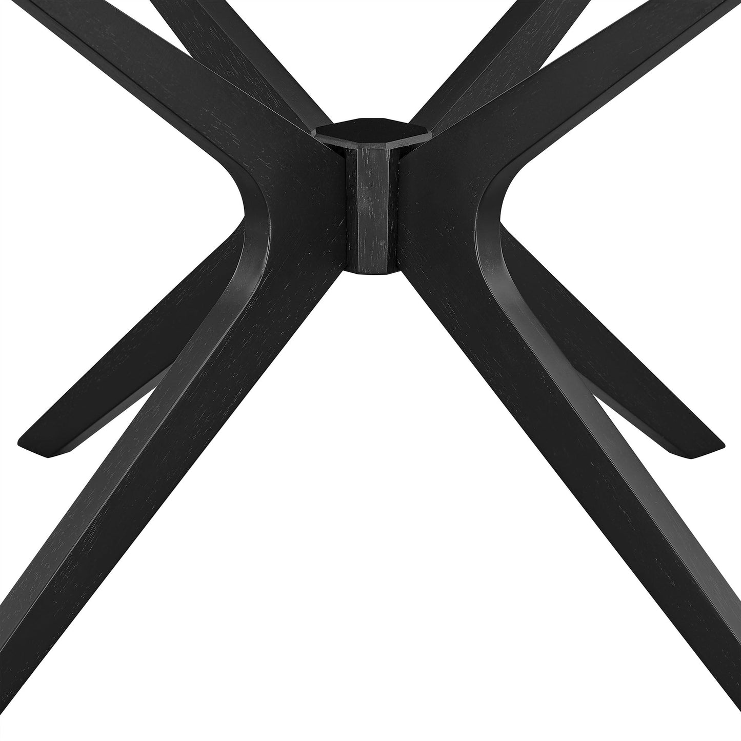 Crossroads Round Wood Coffee Table