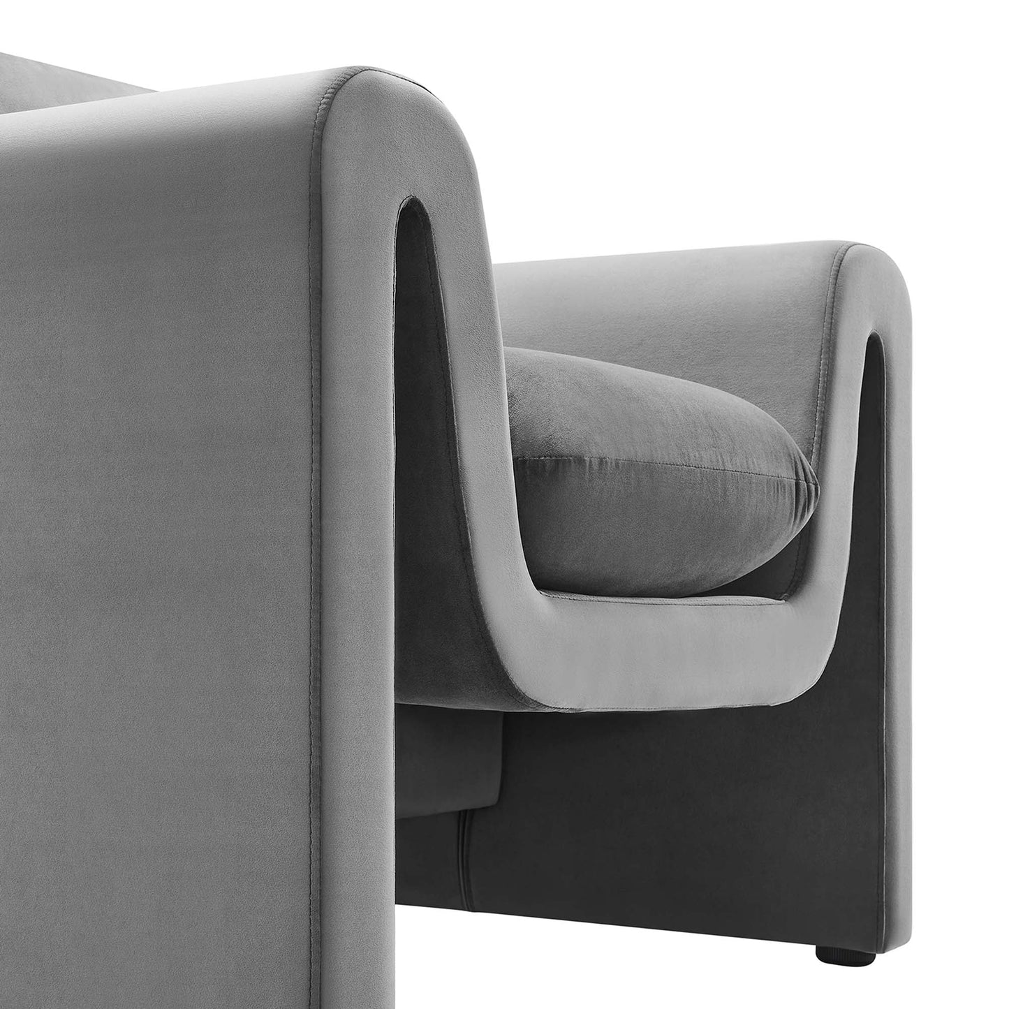 Waverly Performance Velvet Armchair