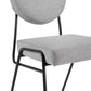 Craft Upholstered Fabric Dining Side Chairs - Set of 2
