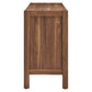Capri 65" Wood Grain Sideboard Storage Cabinet